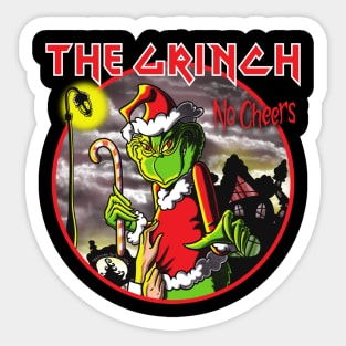 Iron Grinch Sticker